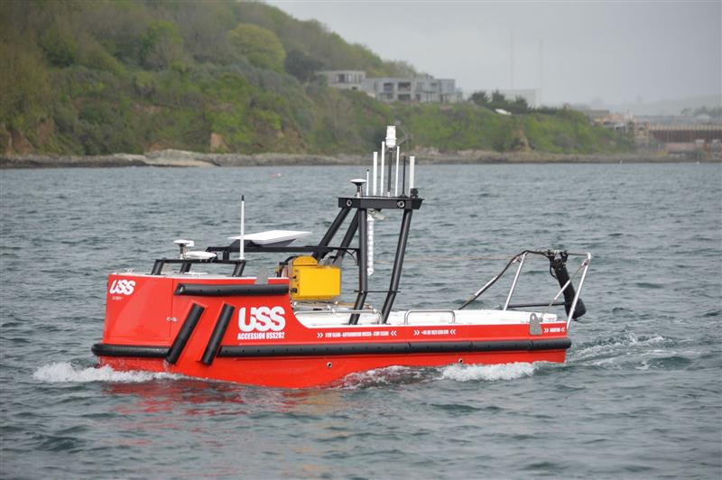 Unmanned Survey Solutions working with Microcomms at Pendennis Point